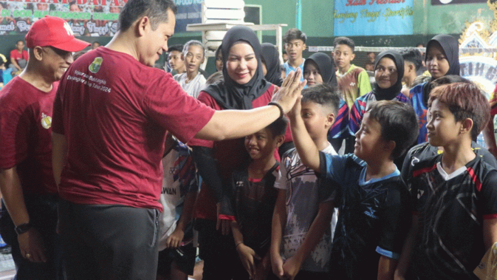 Kejuaraan Bulutangkis Meriahkan Hari Bhayangkara 78 Polres&nbsp;Sumenep