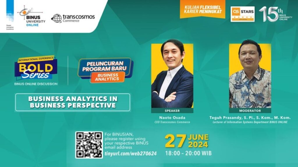Peluncuran Jurusan Business Analytics di Binus Online&nbsp;University