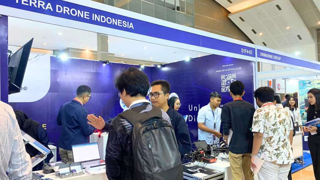 Terra Drone Indonesia di INAMARINE&nbsp;2024