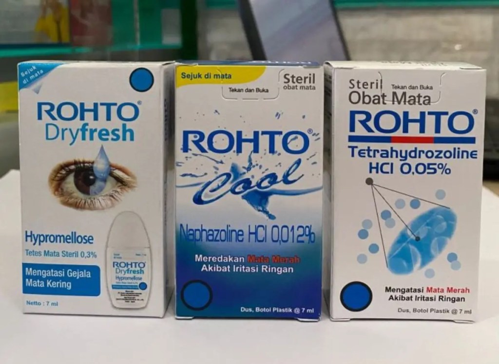 Macam Macam Produk Rohto Eye Care Di&nbsp;Indonesia